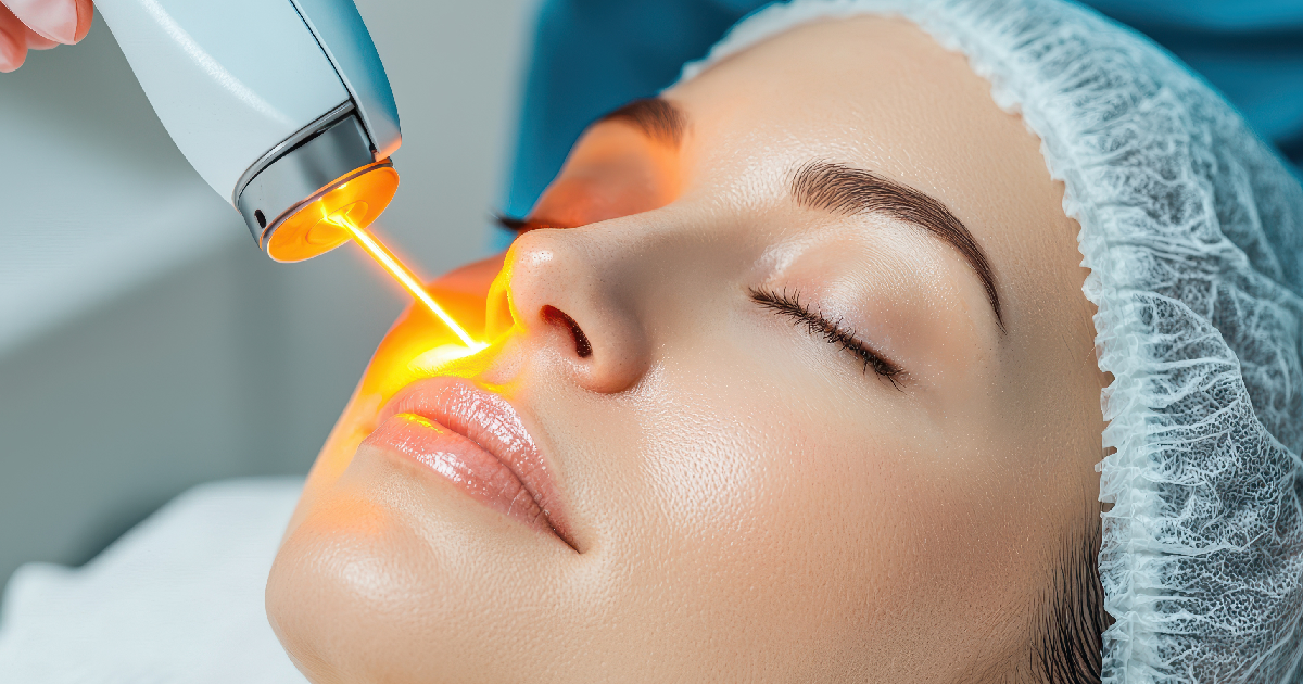 Women receiving Laser Technology in Gig Harbor, WA